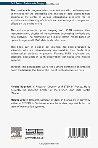 Pre-Owned Optical Remote Sensing of Land Surface: Techniques and ...
