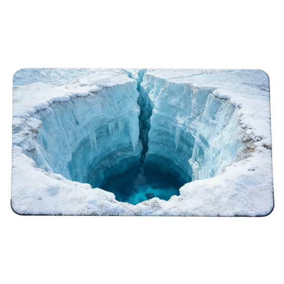 Optical Rug Bottomless Hole Doormat Indoor Outdoor Use for Kids Boys Girls Women Playroom Vortex Floor Mat Pad Doormat Carpet Bedroom Decor Non-Slip
