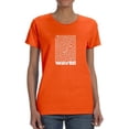 thumbnail image 1 of Optical Waves Techno Style T-Shirt Women -Image by Shutterstock, Female Small, 1 of 4