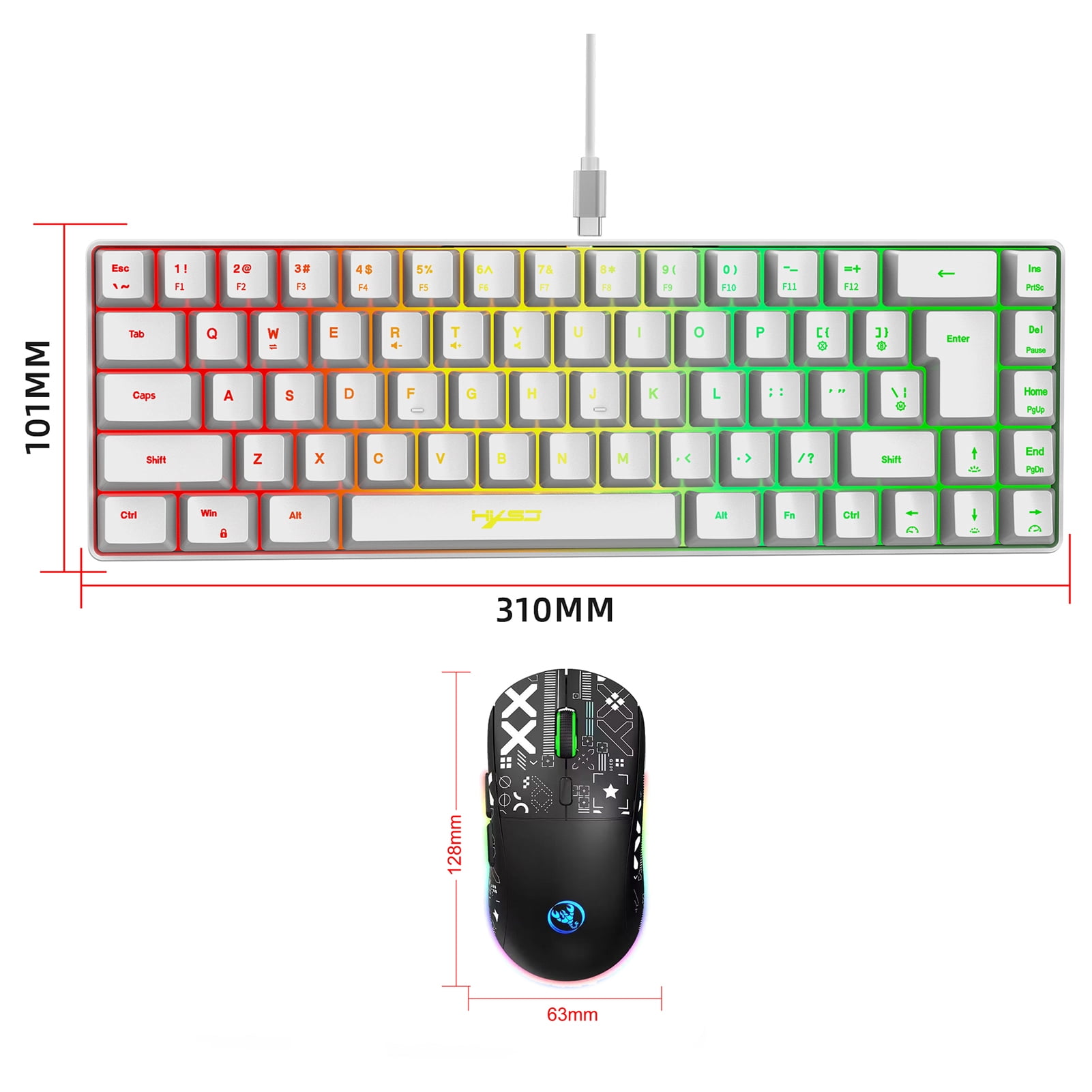 Optical indicator,11 Modes Combo Wired - 11 Membrane Buzhi Combo 11 ...