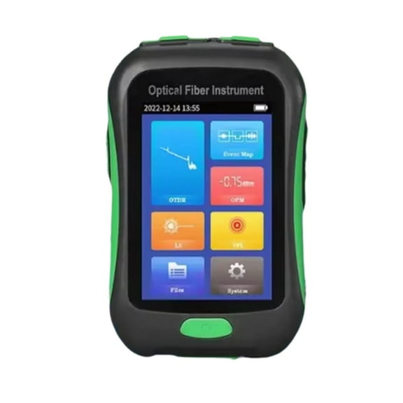 OpticalFiber Instrument Test with TouchScreen 80KM Optical Time Domain Reflectometer Built-in OPM/VFL//LED Lighting,B