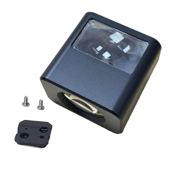 Optically Waist Level Viewfinder 35mm/24mm Frame Line Adjustable Shoe Mount Offset Focusing Companion For Framing Access