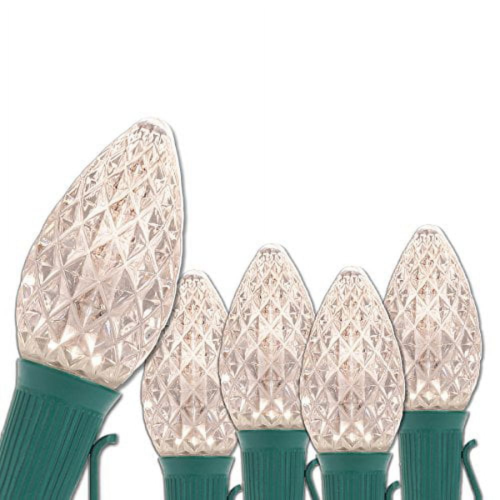 Opticore C7 LED Warm White Christmas Lights, C7 Christmas Lights with