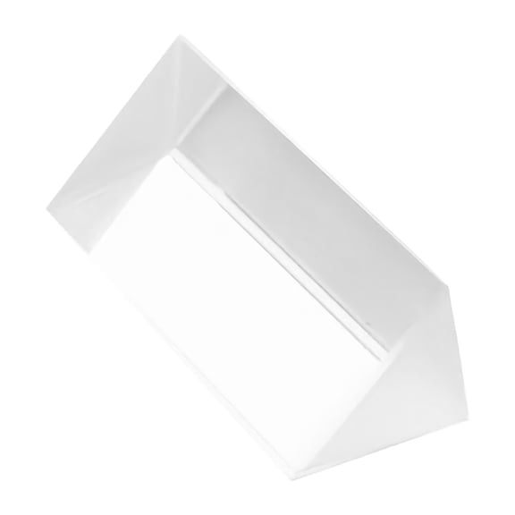 Optics Glass Physics Learning Tool Creates Color Educational Resource Triangular Glass