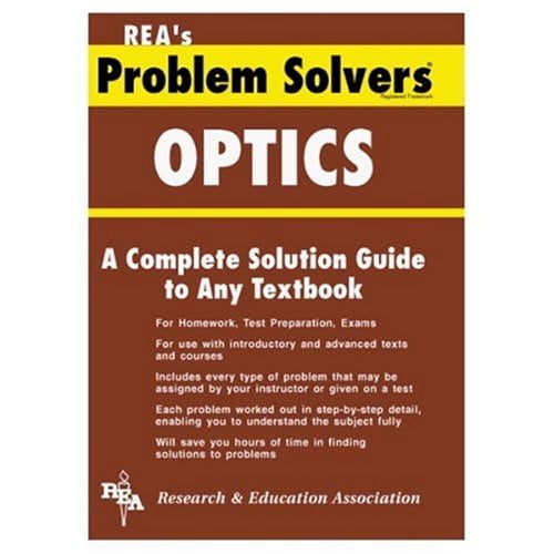 Pre-Owned Optics Problem Solver (Paperback) 0878915265 9780878915262