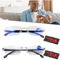 Opticx Self Adjusting Glasses, Opticx Color-Changing Intelligent Zoom Anti Blue Light Presbyopia Glasses for Men Women