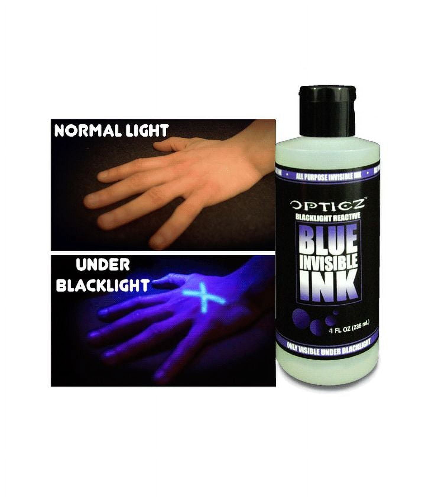 Invisible Transparent UV Reactive Paint - 1 oz