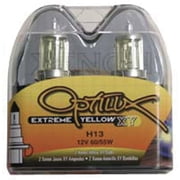 Optilux H71071152 XY Series H13 9008 12W 60/55W Xenon Yellow Halogen Bulb Set