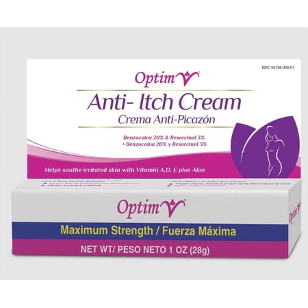 OptimV Anti-Itch Cream, Crema Anti-Picazon