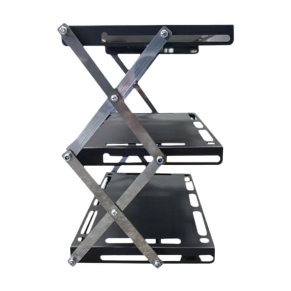 Optima 3 Tier Folding Camping Storage Rack Camping Shelves Durability Compact Practical