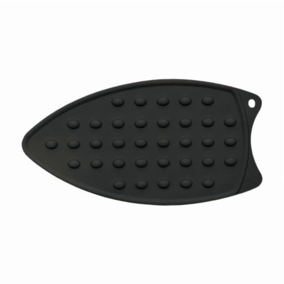 Optima 3xSilicone Iron Rest Multipurpose Thicker Pad for Home Ironing Board Flat Iron Black 3 Pcs