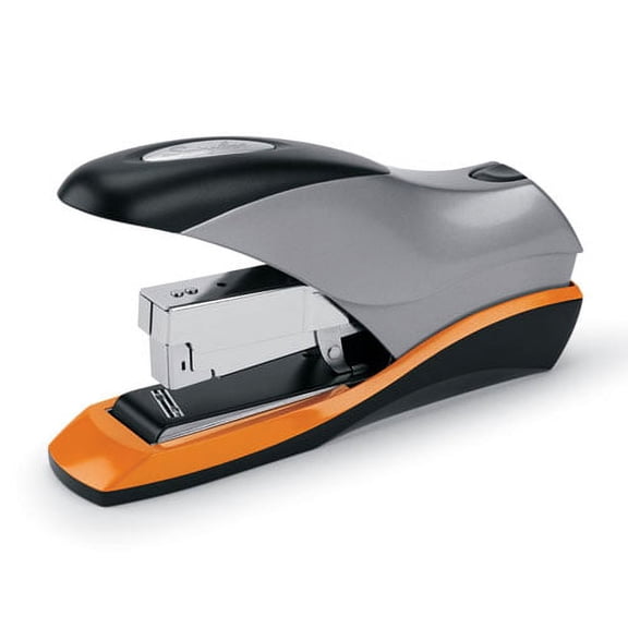 "Optima 70 Desktop Stapler, 70-Sheet Capacity, Silver/black/orange | Bundle of 2 Each"