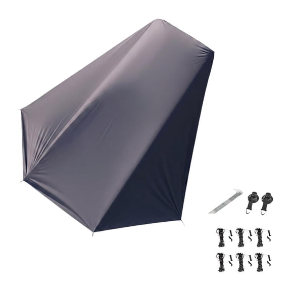 Optima Camping Car Side Awning Polyester Oxford Cloth Portable Sun Protection for Truck Package B