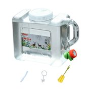Optima Camping Water Container Water Carrier Portable Tank Large with Faucet Drink Dispenser for BBQ Picnic Survival Dish Washing RV 5L