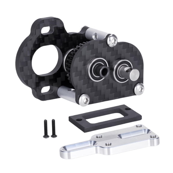 Optima Carbon Fiber Metal Gearbox, Easy Assembly, Robust RC Car Parts, RC Metal Gearbox Left