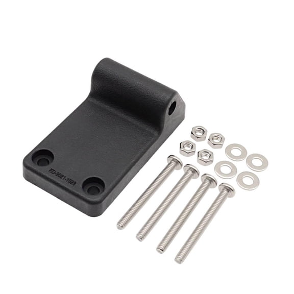 Optima Downrigger Tilt Up Mount Black Flexible Bracket Marine Pedestal for Boat Fishing