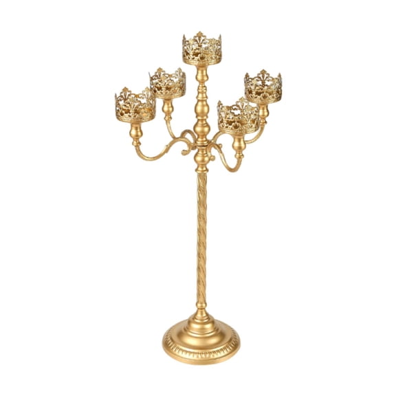 Optima Floor Candelabra Candle Holder European Candle Stand for Festive Home Dinner M