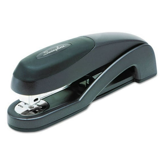 Optima Full Strip Desk Stapler, 25-Sheet Capacity, Graphite Black | Bundle of 2 Each