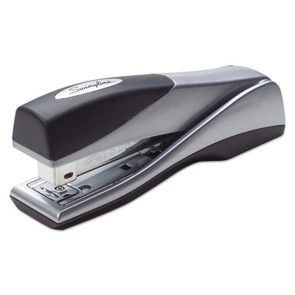 Stapler Prima Optima Grip Full Strip Stapler, 25-Sheet Capacity, Silver | Bundle of ...