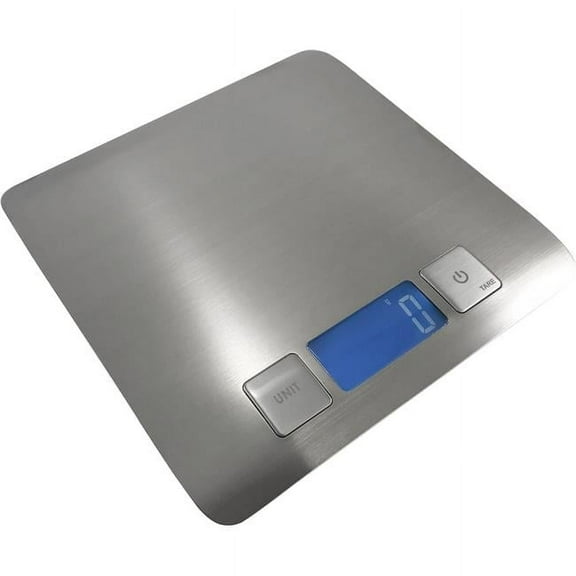 Optima Home Scales  Galaxy Stainless Steel Kitchen Weight Scale, Silver