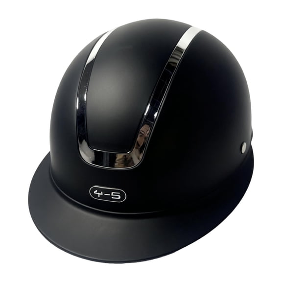 Optima Horse Riding Helmet Equestrian Helmet Versatile Adjustable Equestrian Supplies Breathable Shockproof Professional Riding Gear Matte Black