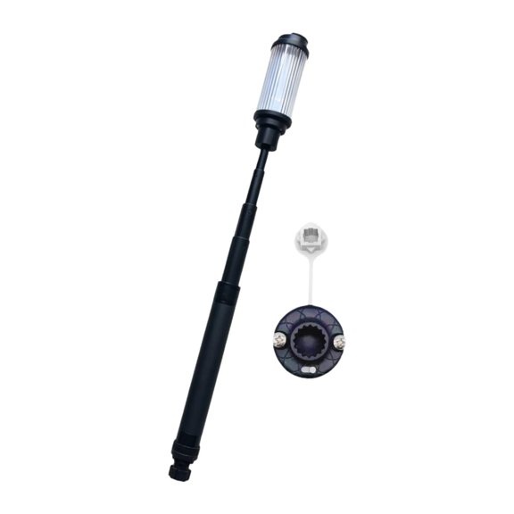 Optima LED Boat Running Light with Telescopic Pole 73cm Max Length Navigation Light w Quick Disconnect