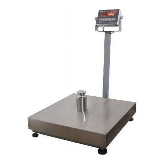 Optima Scales NTEP Bench Scale - 24 x 24 in.- 500 x 0.1 lb.