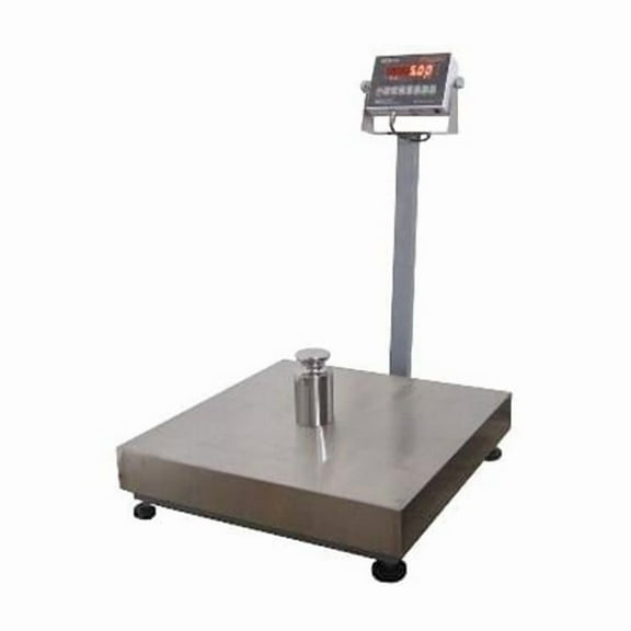 Optima Scales OP-915-2020-500 NTEP Bench Scale - 20 x 20 in.- 500 x 0.1 lb.