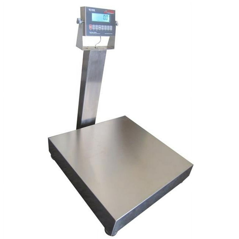 Optima Scale 24in. x 18in. Portable Bench Scale — 500-Lb. Capacity, 0.1-Lb.  Display Increments, Model# OP-915BW-1824-500