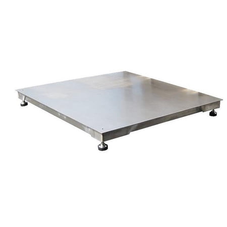 Optima Scales OP-916SS-4x4-5 NTEP Heavy Duty Pallet Scale - 4 x 4 ft.- 5000 x 1 lb.