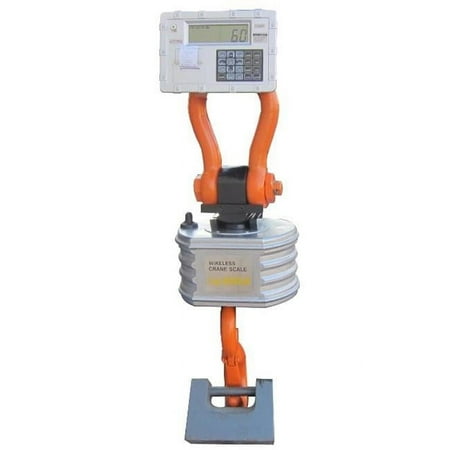Optima Scales OP-925-W-40000 Heavy-Duty Crane Scale with Wireless Controller - 40000 lbs x 20 lb.