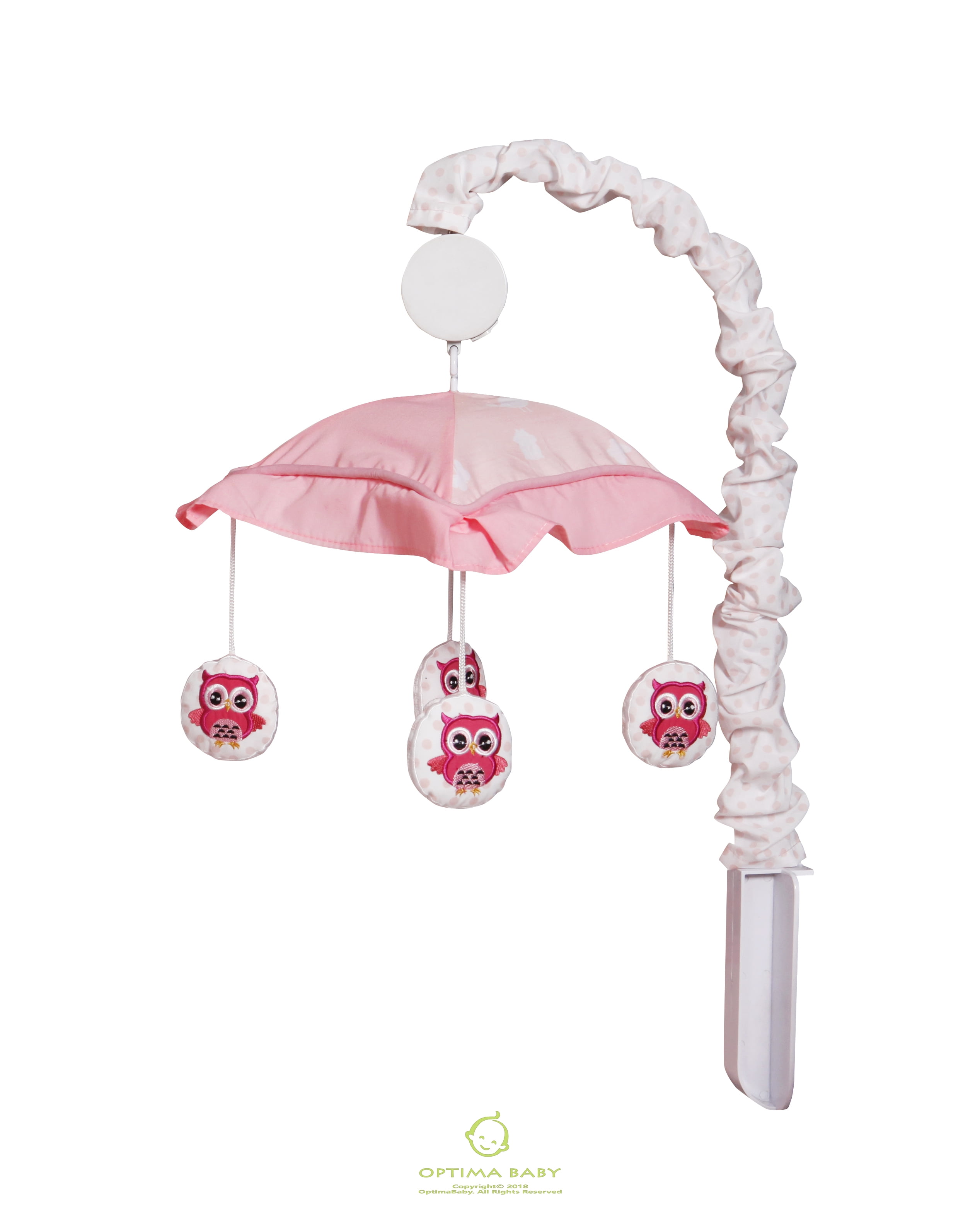 OptimaBaby Enchanted Owls Family Musical Mobile