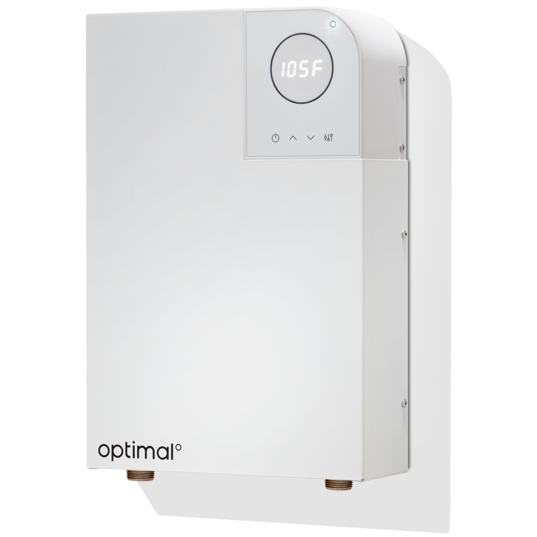 Optimal 18kW White Electric Tankless Water Heater