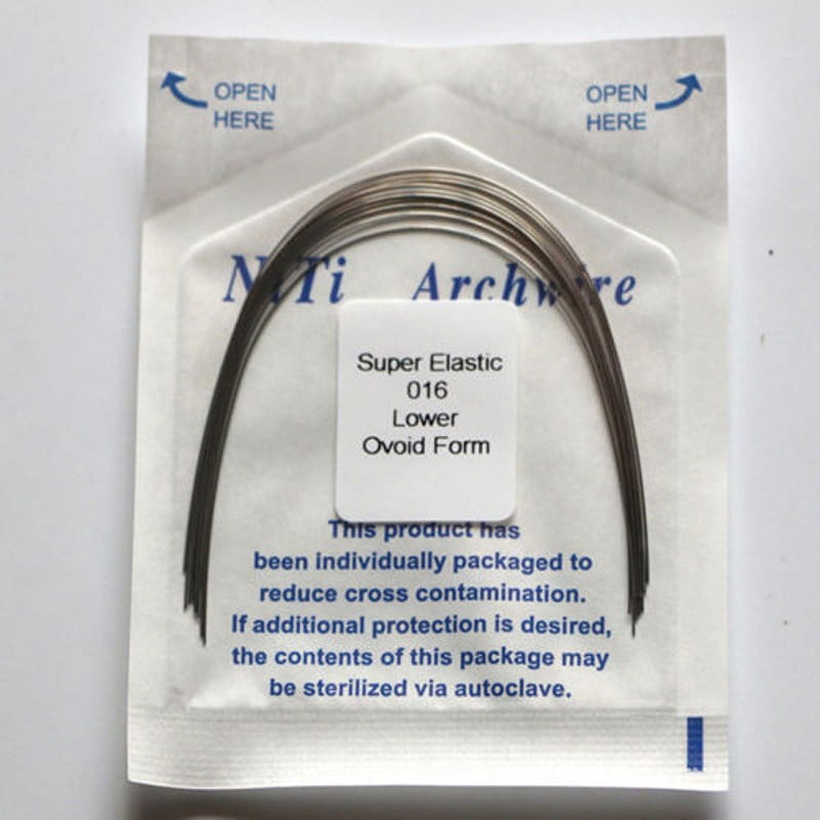 Optimal Elasticity for Effective Orthodontic Treatment Niti Round Arch