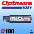 thumbnail image 1 of Optimate Single USB 2400MA Compact Charger with Battery Auto Pro Off PB & Lithium Monitor, 1 of 1