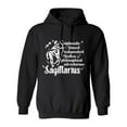 thumbnail image 1 of Optimistic Honest Independent Restless Philosophical Adventurous Sagittarius Sarcastic Humor Novelty Funny Men's Hoodies, 1 of 2