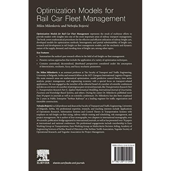 Pre-Owned Optimization Models for Rail Car Fleet Management, (Paperback)