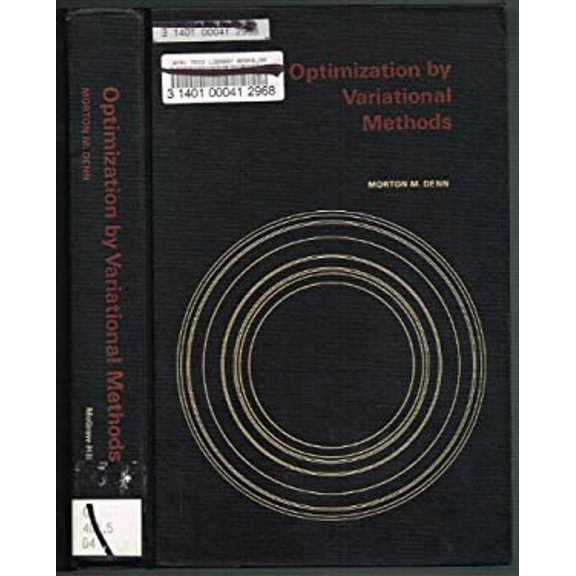 Pre-Owned Optimization by Variational Methods 9780070163959