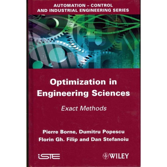Pre-Owned Optimization in Engineering Sciences: Exact Methods (Hardcover)