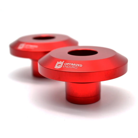 Optimized Enduro Wheel Spacer Upgrade Kit for GasGas EC 250/300 2021-2023 20mm Axle (Red)