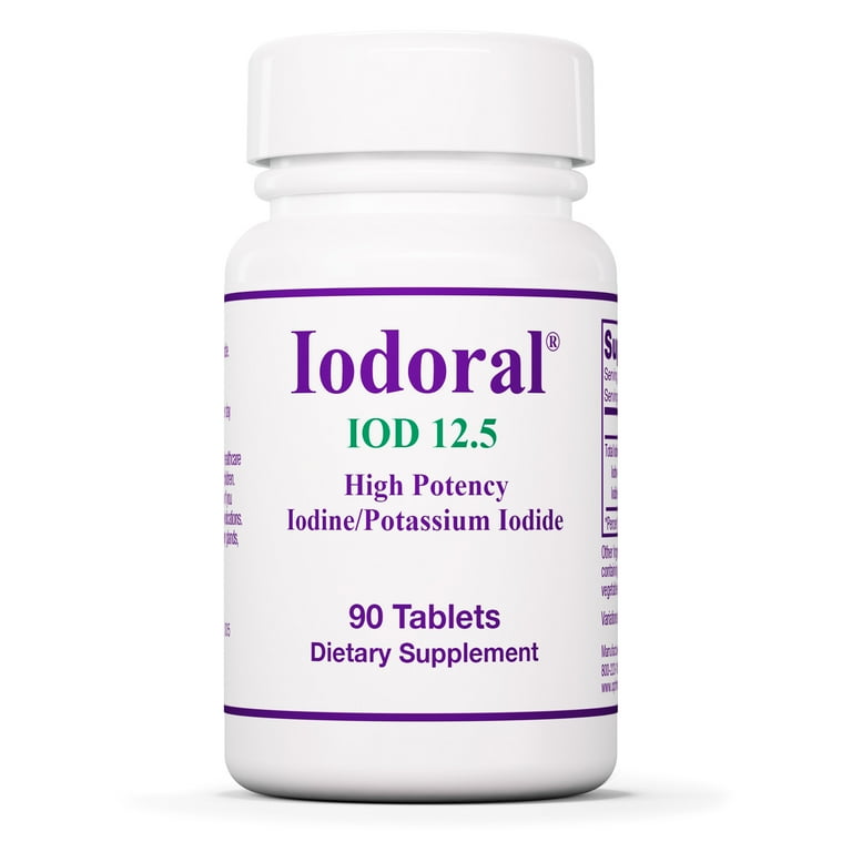 Iodine 12.5 2024 mg supplements