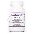 thumbnail image 1 of Optimox Iodoral 50 mg Supplement - Potassium Iodide Tablets, High Potency Iodine Tablets, Iodine Supplements for Thyroid Support, Daily Vitamins and Minerals, Lugol's Iodine Solution - 30 Count., 1 of 8