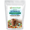 thumbnail image 1 of Optimum 30 Organic Chocolate Whey Meal Replacement Powder, 1 of 2