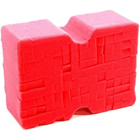 Optimum Big Red Sponge - Original BRS - Large Car Wash Sponge, Professional Car Detailing Sponge, Great for Use with Rinseless Car Wash and Traditional Car Wash Soap