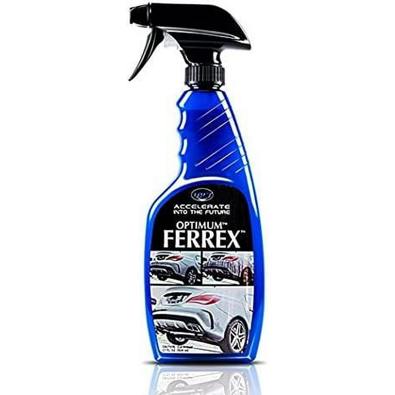 Optimum FerreX Iron Remover - 17 oz., Multi-Use Car Detailing Spray Acts as  a Tar Remover and Car Wheel Cleaner 