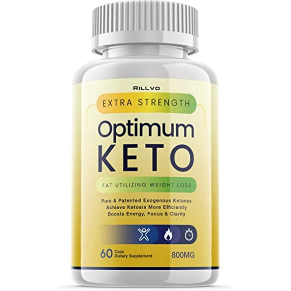Optimum Keto Pills Advanced Ketogenic Formula (60 Capsules)