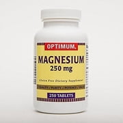 Optimum Magnesium Tablets, 250 Mg, 100 Ct