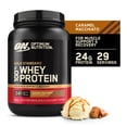 thumbnail interactive-video image 1 of Optimum Nutrition New Flavor Gold Standard 100% Whey Protein Powder, Caramel Macchiato, 2 Pound (Pack of 1) (Packaging May Vary), 1 of 12