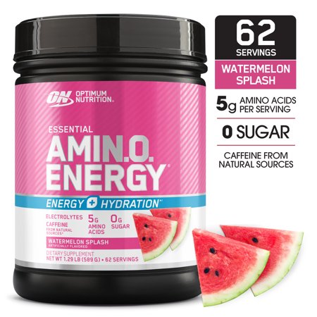 Optimum Nutrition Amino Energy + Hydration, Watermelon Splash, 62 servings