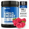 thumbnail interactive-video image 1 of Optimum Nutrition Amino Energy, Pre Workout & Essential Amino Acids, Blue Raspberry, 65 Servings, 1 of 12